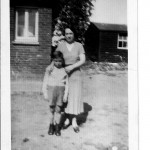 Basque refugeesscan0010 Ursula Coulon and 'Peachey' one of the Spanish refugee children in 1937